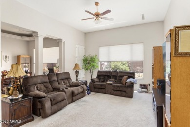 A RARE FIND!! This Briarwood has great curb appeal, space on Sun City Grand Golf Couse and Club in Arizona - for sale on GolfHomes.com, golf home, golf lot