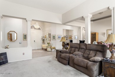 A RARE FIND!! This Briarwood has great curb appeal, space on Sun City Grand Golf Couse and Club in Arizona - for sale on GolfHomes.com, golf home, golf lot