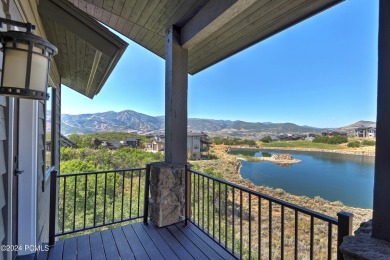 Perched above the second tee of the Outlaw golf course with on Talisker Club At Tuhaye in Utah - for sale on GolfHomes.com, golf home, golf lot