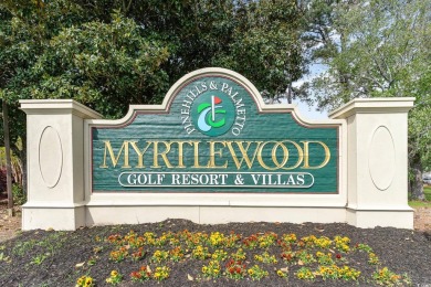 Absolutely PRISTINE 2 bedroom, 2 full bath, end unit condo on Myrtlewood Golf Course and Club  in South Carolina - for sale on GolfHomes.com, golf home, golf lot