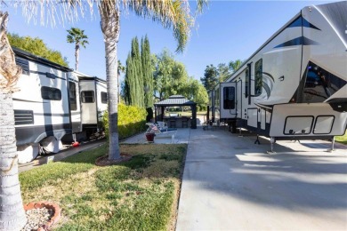 Located close to the main club house with fantastic golf course on Rancho California RV Resort in California - for sale on GolfHomes.com, golf home, golf lot