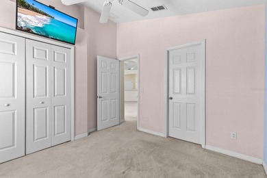 This home is perfectly positioned overlooking the 1st hole of on Highlands Reserve Golf Club in Florida - for sale on GolfHomes.com, golf home, golf lot