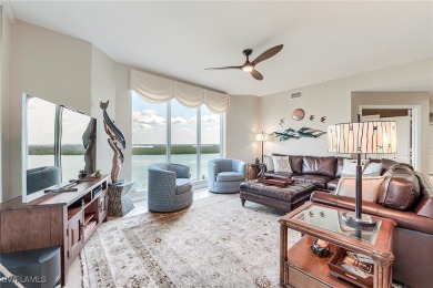 Experience bayfront living in this 6th-floor residence at on Fort Myers Beach and Golf Club in Florida - for sale on GolfHomes.com, golf home, golf lot