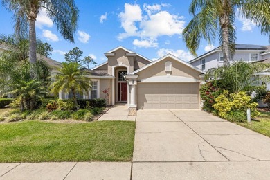 This home is perfectly positioned overlooking the 1st hole of on Highlands Reserve Golf Club in Florida - for sale on GolfHomes.com, golf home, golf lot