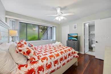 Turnkey Resort Living. Stylish 2BR/2BA + Loft End Unit Villa on Palmetto Dunes Golf Course and Resort in South Carolina - for sale on GolfHomes.com, golf home, golf lot