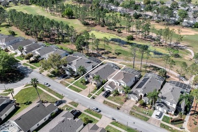 This home is perfectly positioned overlooking the 1st hole of on Highlands Reserve Golf Club in Florida - for sale on GolfHomes.com, golf home, golf lot