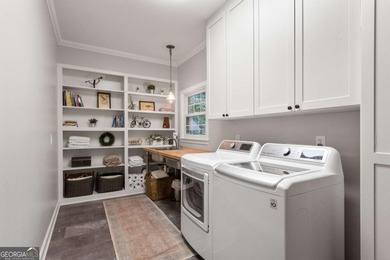 Beautifully situated on a peaceful 1.2 acre lot in one of on North Fulton Golf Course in Georgia - for sale on GolfHomes.com, golf home, golf lot