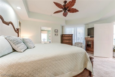 Experience bayfront living in this 6th-floor residence at on Fort Myers Beach and Golf Club in Florida - for sale on GolfHomes.com, golf home, golf lot