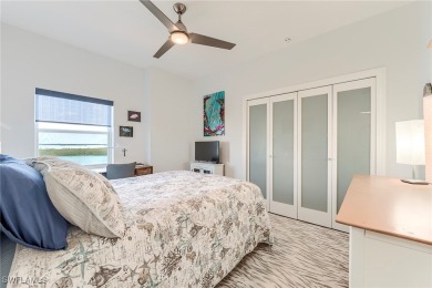 Experience bayfront living in this 6th-floor residence at on Fort Myers Beach and Golf Club in Florida - for sale on GolfHomes.com, golf home, golf lot
