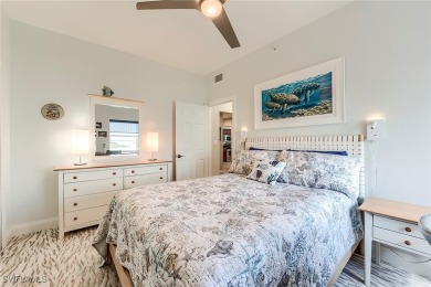 Experience bayfront living in this 6th-floor residence at on Fort Myers Beach and Golf Club in Florida - for sale on GolfHomes.com, golf home, golf lot