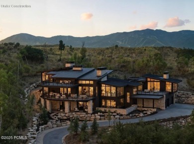 Newly completed turn-key contemporary masterpiece showcases the on Promontory Golf Club  in Utah - for sale on GolfHomes.com, golf home, golf lot