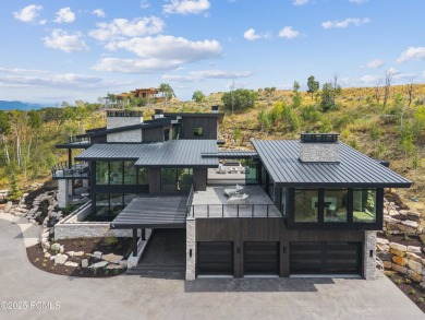 Newly completed turn-key contemporary masterpiece showcases the on Promontory Golf Club  in Utah - for sale on GolfHomes.com, golf home, golf lot