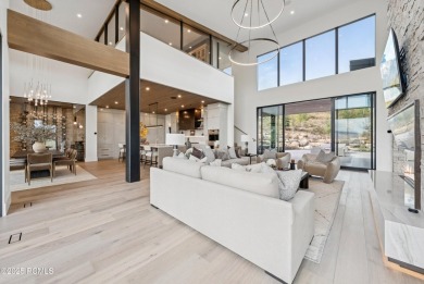 Newly completed turn-key contemporary masterpiece showcases the on Promontory Golf Club  in Utah - for sale on GolfHomes.com, golf home, golf lot