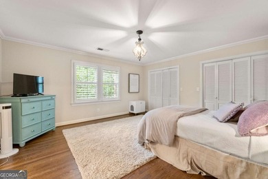 Beautifully situated on a peaceful 1.2 acre lot in one of on North Fulton Golf Course in Georgia - for sale on GolfHomes.com, golf home, golf lot