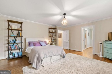 Beautifully situated on a peaceful 1.2 acre lot in one of on North Fulton Golf Course in Georgia - for sale on GolfHomes.com, golf home, golf lot