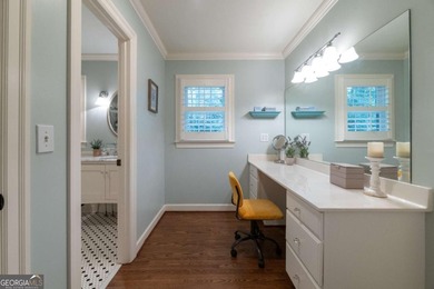 Beautifully situated on a peaceful 1.2 acre lot in one of on North Fulton Golf Course in Georgia - for sale on GolfHomes.com, golf home, golf lot