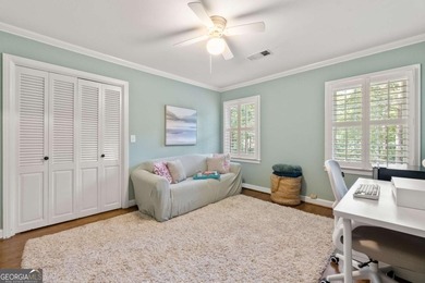 Beautifully situated on a peaceful 1.2 acre lot in one of on North Fulton Golf Course in Georgia - for sale on GolfHomes.com, golf home, golf lot