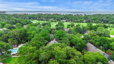 Turnkey Resort Living. Stylish 2BR/2BA + Loft End Unit Villa on Palmetto Dunes Golf Course and Resort in South Carolina - for sale on GolfHomes.com, golf home, golf lot