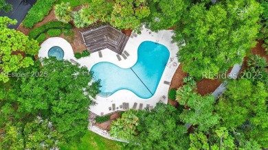 Turnkey Resort Living. Stylish 2BR/2BA + Loft End Unit Villa on Palmetto Dunes Golf Course and Resort in South Carolina - for sale on GolfHomes.com, golf home, golf lot