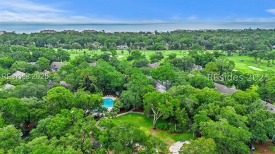 Turnkey Resort Living. Stylish 2BR/2BA + Loft End Unit Villa on Palmetto Dunes Golf Course and Resort in South Carolina - for sale on GolfHomes.com, golf home, golf lot