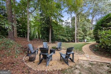 Beautifully situated on a peaceful 1.2 acre lot in one of on North Fulton Golf Course in Georgia - for sale on GolfHomes.com, golf home, golf lot