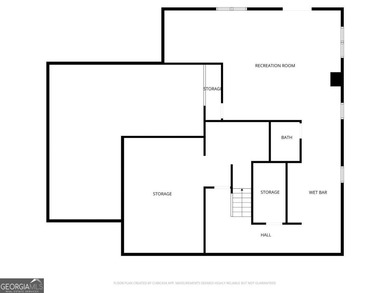 Beautifully situated on a peaceful 1.2 acre lot in one of on North Fulton Golf Course in Georgia - for sale on GolfHomes.com, golf home, golf lot