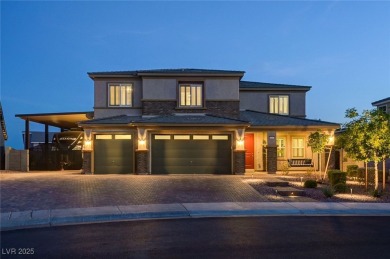 Modern Luxury!  This stunning 5-bedroom plus loft home is on Boulder Creek Golf Club in Nevada - for sale on GolfHomes.com, golf home, golf lot