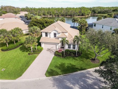 A MUST SEE!!! Magnificent lake and forest view in this updated on Shadow Wood Country Club in Florida - for sale on GolfHomes.com, golf home, golf lot