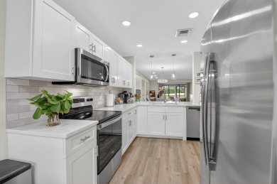 Discover this inviting TOTALLY RENOVATED  2-bedroom, 2-bath on Hunters Run Golf and Country Club in Florida - for sale on GolfHomes.com, golf home, golf lot