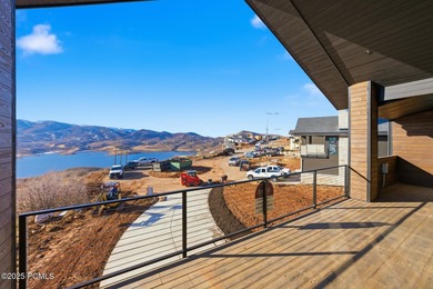 Outstanding views in this high-quality new build perched above on Talisker Club At Tuhaye in Utah - for sale on GolfHomes.com, golf home, golf lot