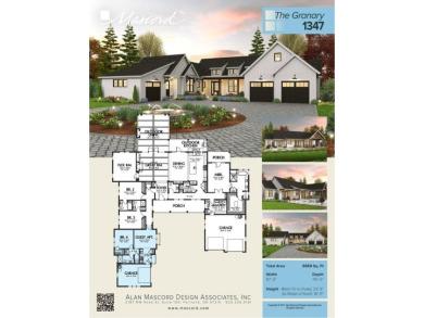 Proposed new construction - a stunning single-level custom home on The Club At Pronghorn Golf Course in Oregon - for sale on GolfHomes.com, golf home, golf lot