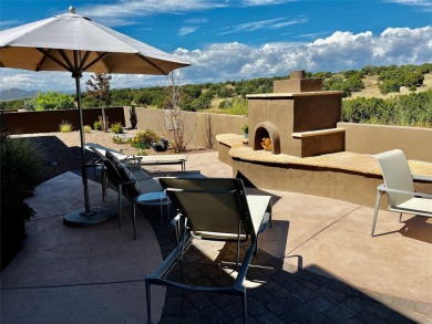Built in 2019, this beautifully designed Courtside Contemporary on The Club At Las Campanas  in New Mexico - for sale on GolfHomes.com, golf home, golf lot