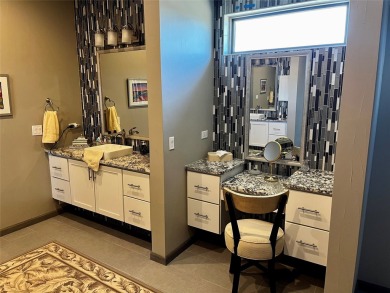 Built in 2019, this beautifully designed Courtside Contemporary on The Club At Las Campanas  in New Mexico - for sale on GolfHomes.com, golf home, golf lot