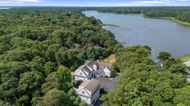 Discover a stunning waterfront property on Shoestring Bay in on Cotuit Highground Golf Course in Massachusetts - for sale on GolfHomes.com, golf home, golf lot