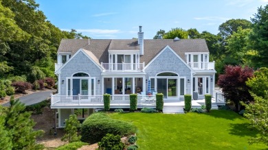 Discover a stunning waterfront property on Shoestring Bay in on Cotuit Highground Golf Course in Massachusetts - for sale on GolfHomes.com, golf home, golf lot