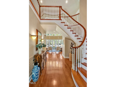 Spectacular Golf Course Views! Architectural gem located in the on Governors Club in North Carolina - for sale on GolfHomes.com, golf home, golf lot