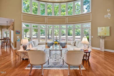Spectacular Golf Course Views! Architectural gem located in the on Governors Club in North Carolina - for sale on GolfHomes.com, golf home, golf lot