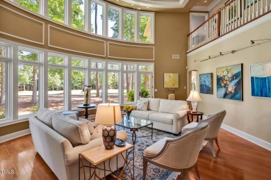 Spectacular Golf Course Views! Architectural gem located in the on Governors Club in North Carolina - for sale on GolfHomes.com, golf home, golf lot
