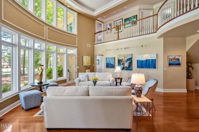 Spectacular Golf Course Views! Architectural gem located in the on Governors Club in North Carolina - for sale on GolfHomes.com, golf home, golf lot