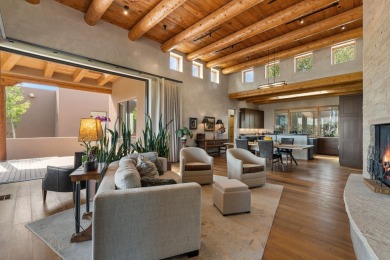Stunning Tierra Concepts-built home in Las Campanas, plus Golf on The Club At Las Campanas  in New Mexico - for sale on GolfHomes.com, golf home, golf lot