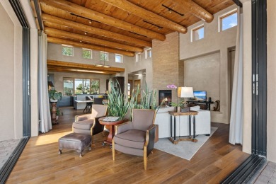Stunning Tierra Concepts-built home in Las Campanas, plus Golf on The Club At Las Campanas  in New Mexico - for sale on GolfHomes.com, golf home, golf lot