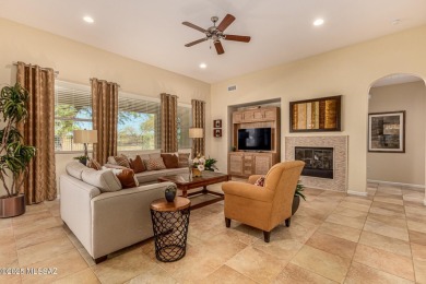 Discover luxury living in this move in ready Artesa model home on Saddlebrooke Ranch Golf Club in Arizona - for sale on GolfHomes.com, golf home, golf lot