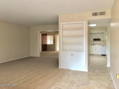 This move-in-ready home, located just one block from the golf on Sun City South Golf Course in Arizona - for sale on GolfHomes.com, golf home, golf lot