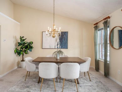 Sitting on a coveted course lot overlooking the serene landscape on Delaware Golf Club in Ohio - for sale on GolfHomes.com, golf home, golf lot