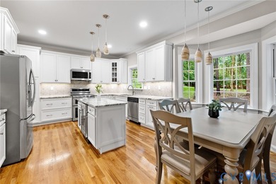 This family loved raising their kids on this quiet cul de sac in on Highlands Golfers Club in Virginia - for sale on GolfHomes.com, golf home, golf lot