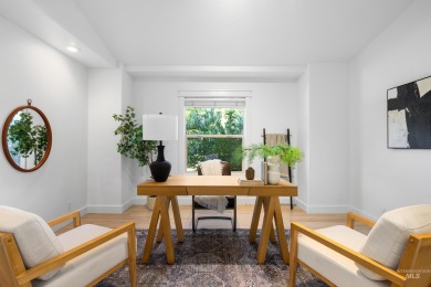 Elegant single-level home quietly set at the base of Boise's on Quail Hollow Golf Club in Idaho - for sale on GolfHomes.com, golf home, golf lot