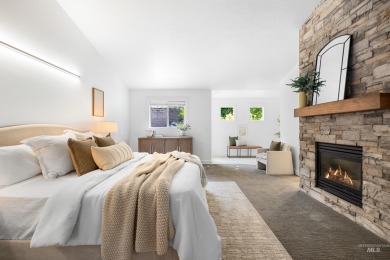 Elegant single-level home quietly set at the base of Boise's on Quail Hollow Golf Club in Idaho - for sale on GolfHomes.com, golf home, golf lot