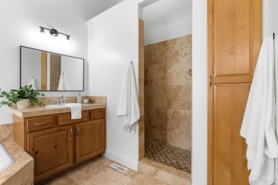 Elegant single-level home quietly set at the base of Boise's on Quail Hollow Golf Club in Idaho - for sale on GolfHomes.com, golf home, golf lot