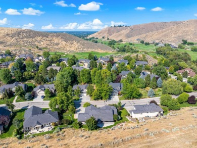 Elegant single-level home quietly set at the base of Boise's on Quail Hollow Golf Club in Idaho - for sale on GolfHomes.com, golf home, golf lot