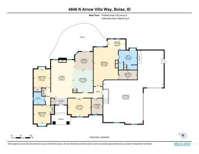 Elegant single-level home quietly set at the base of Boise's on Quail Hollow Golf Club in Idaho - for sale on GolfHomes.com, golf home, golf lot